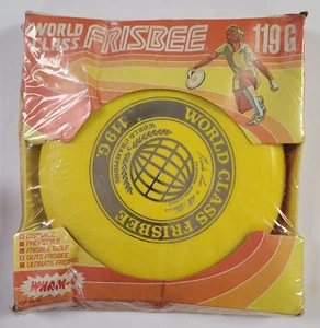 1976 WHAM-O World Class Frisbee 119G Neu Originalverpackt - Bild 1 von 4