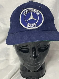 Vintage Mercedes Benz Wool Fullback Leather Headband Harvard XL - Picture 1 of 6