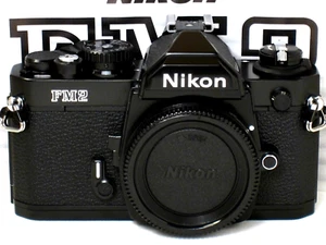 NEW In BOX, UNUSED Nikon FM2N Black Camera W/ Titanium Shutter We are US Seller - Picture 1 of 13