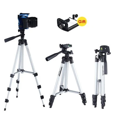 Professional Camera Tripod Stand Holder Mount For Canon Nikon Camera Camcorder - Image 1 of 4