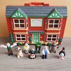 Wallace and Gromit Wash N Go Spielset Haus mit 8 Figuren