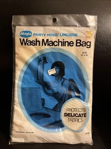 Magla Waschmaschinentasche für Strumpfhose Dessous zarter Stoff versiegelt Vintage - Bild 1 von 8