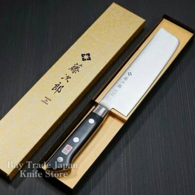 Cuchillo japonés Tojiro clásico 3 capas VG10 Nakiri 165 mm F-502 JAPÓN Foto 1 de 4