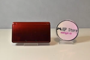 Nintendo 3DS Flare Red Console ONLY Japanese Edition TESTED #753 - Picture 1 of 22