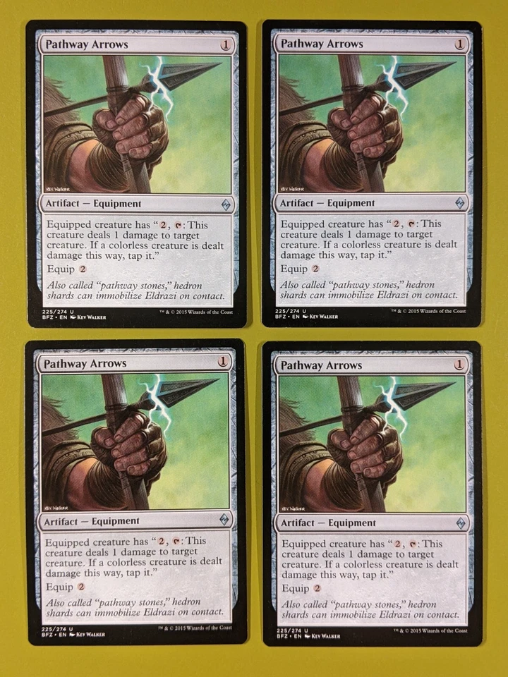 Pathway Arrows x4 Battle for Zendikar 4x Playset Magic the Gathering MTG - Image 1 of 1