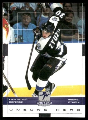 1999-00 Upper Deck Wayne Gretzky Hockey - ANDREI ZYUZIN  - Image 1 of 2