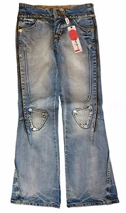 Pepe Jeans Girls Denim Jeans logos studs zippers pockets & much more SIZE 7  - Picture 1 of 7