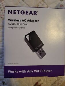 NETGEAR AC600 Dual Band WiFi USB Adapter (A6100)