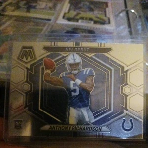 2023 Panini Mosaic - NFL Debut Silver Prizm #ND-5 Anthony Richardson (RC) - Picture 1 of 2