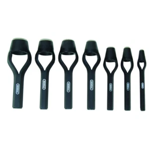 General Tools Hollow Steel Arch Round Hole Punch Cutter Set 7 Pack Steel Tool - Picture 1 of 12