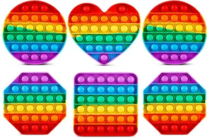 6 ZALIK (4 Paquete + 2 Bonus) Pop It Calmante Juguetes Calmante Sensorial Autismo ADD TDAH - Imagen 1 de 1