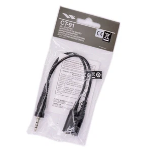 Yaesu CT91 Microphone Adapter for VX6R FT270R VXA710 HX600 CMP460A DJ-G7T Cable - Picture 1 of 9