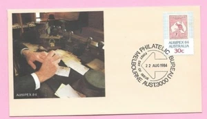 AUSTRALIA Post 1984 FDC - AUSIPEX 84 - Shs Melbourne Bureau - Imagen 1 de 2