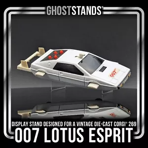 James Bond 007 Lotus | 2-Way Display Stand for Corgi 269 Car | GHOST STANDS® - Picture 1 of 9