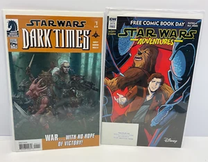 Dark Horse Comics Star Wars Dark Times Issue 1 & IDW Star Wars Adventures SW14 - Picture 1 of 16