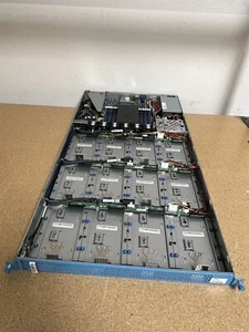 TYAN GT86C-B5630 1U SERVER 1x XEON 10 CORE 2.2GHz 4114 64GB RAM 12x 3.5" - Picture 1 of 4