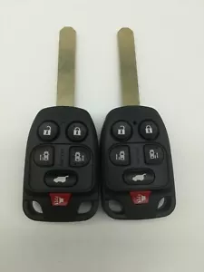 Carcasa de llave de repuesto 2* llavero para Honda Odyssey N5FA04TAA 2011 2012 2013 2014 - Imagen 1 de 3