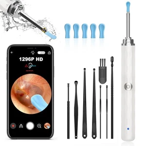 Ear Wax Removal, Ear Cleaner with Camera and Light, Ear Wax Removal Kit with ... - Picture 1 of 6