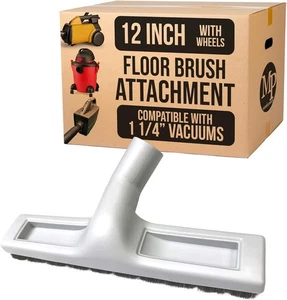 MP Maresh Products Soft Touch Deluxe Aspirapolvere 12 Pollici con Ruote Grigio, Grigio - Foto 1 di 9