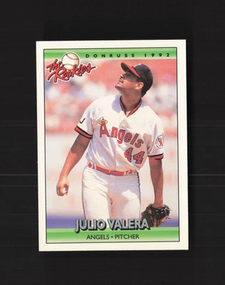 1992 The Rookies #119 Julio Valera California Angels MM - Image 1 of 2
