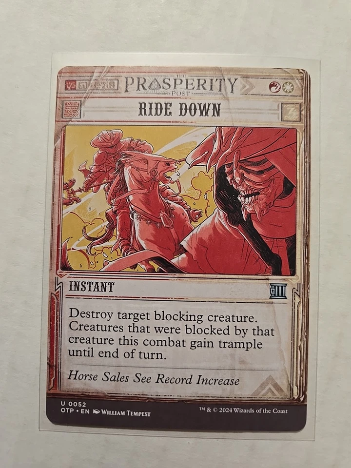 Breaking News - Ride Down - LP - Uncommon - Instant - MTG - Image 1 of 1