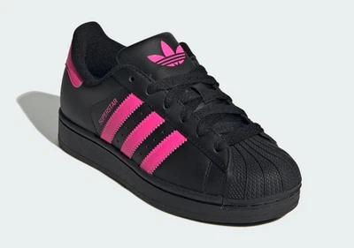 Adidas Originals Superstar II Black Flash GS & Women's Sports Sneaker JH7900 - Image 1 of 4