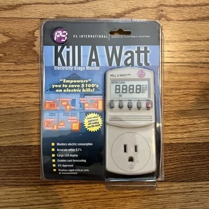 P3 International Kill-A-Watt Electricity Usage Monitor #P4400, NEW Sealed - Picture 1 of 3