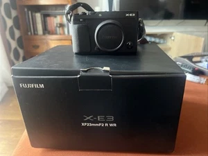 Fujifilm X-E3 24.3MP Mirrorless Digital Camera - Black (Body Only) - Picture 1 of 5