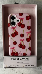 VELVET CAVIAR iPhone 16 Hülle - Sweet Cherry - Bild 1 von 2