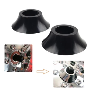 Front 25mm Tapered Axle Wheel Spacer For Harley Touring Road Street Glide 08-23 - Picture 1 of 11