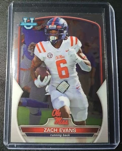 Zach Evans - Bowman University Chrome 2022 - Los Angeles Rams - Bild 1 von 2