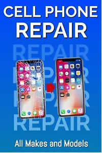 Cell Phone Repair all makes and models Advertising poster Sign 24"x36" - Picture 1 of 4