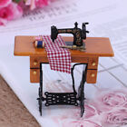Dollhouse Miniature Furniture Mini Sewing Machine Table Cloth Decor 1:12 To-W G1