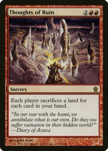 Thoughts of Ruin - Saviors of Kamigawa - Magic the Gathering MTG - Picture 1 of 1