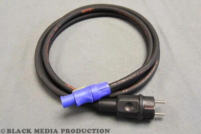 PowerCon - Cavo di alimentazione / cavo di avviamento | TITANEX 3G2,5 - 3x2,5 mmq | 1 m Neutrik *NUOVO*