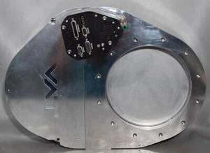 VAT 65048-PAHY-0001/0002 ISO-F DIN 250mm/10" Aluminum Pendulum Vacuum Gate Valve - Picture 1 of 6