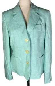 MICHAEL KORS Women's NWT Tweed SIlk Blend Blazer Lined $299 GORGEOUS - Size 12 - Picture 1 of 12