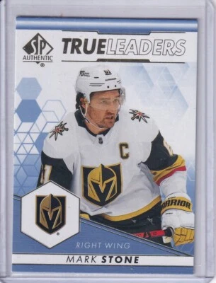 Mark Stone, Vegas Golden Knights 2022-23 SP Authentic True Leaders Blue #TL-10 - Image 1 of 2