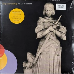 NATALIE MERCHANT Keep Your Courage SEALED Limited 2LP Transparent Gold Vinyl - Picture 1 of 1