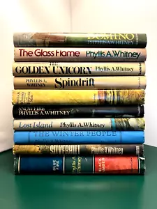 Phyllis Whitney Lot of 10 HC BCE Books 1960-70's Turquoise Mask, The Winter..... - Foto 1 di 14