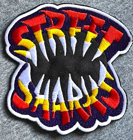 STREET SHARKS figure patch LOGO badge logo TMNT king symbol beast battle action Cover