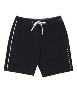 Quiksilver Highline Massive 20 Mens size 33 Black Stretch Boardshorts New - Picture 1 of 3