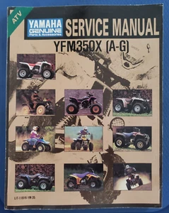 Yamaha YFM350X (A-G) Service Manual F - Picture 1 of 12