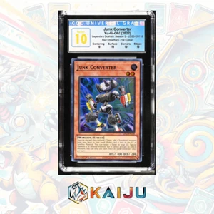 Yu-Gi-Oh! Junk Converter 2022 LDS3-EN118 Red Ultra 1st Ed PRISTINE 10 Sub Grades - Picture 1 of 3