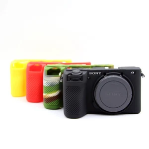 Custodia protettiva corpo silicone gomma per fotocamera Sony Alpha 6700 - Foto 1 di 44