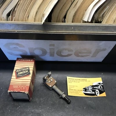 INTERRUPTOR PUSH PULL TABLERO NUEVO GM FORD MOPAR 1930’S 1940’S Foto 1 de 4