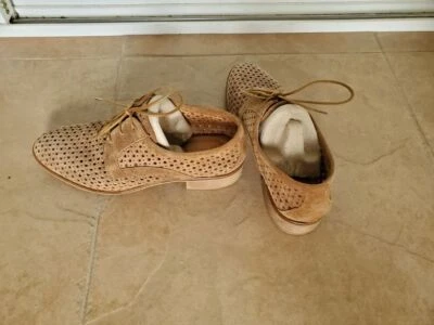 Zapatos con cordones Anthropologie para mujer Gee WaWa 'Emily' Oxford marrón claro EE. UU. 6 Foto 1 de 2