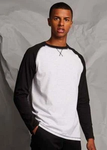 Front Row Long-sleeved Baseball T FR140 - Picture 1 of 8