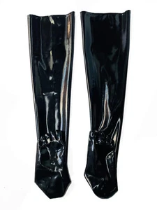 Latex Gummi Overknee Strümpfe mit Zehen Langstrümpfe 0,4mm - Bild 1 von 5