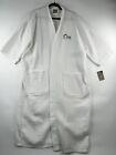 Monarch Cypress Spa Robe Zyia Embroidered Light Waffle Knit White 401-48-CHN